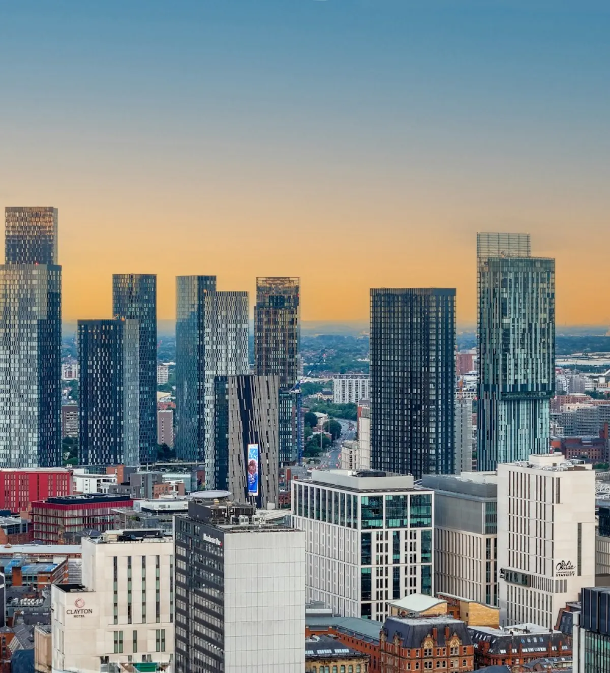 Manchester skyline