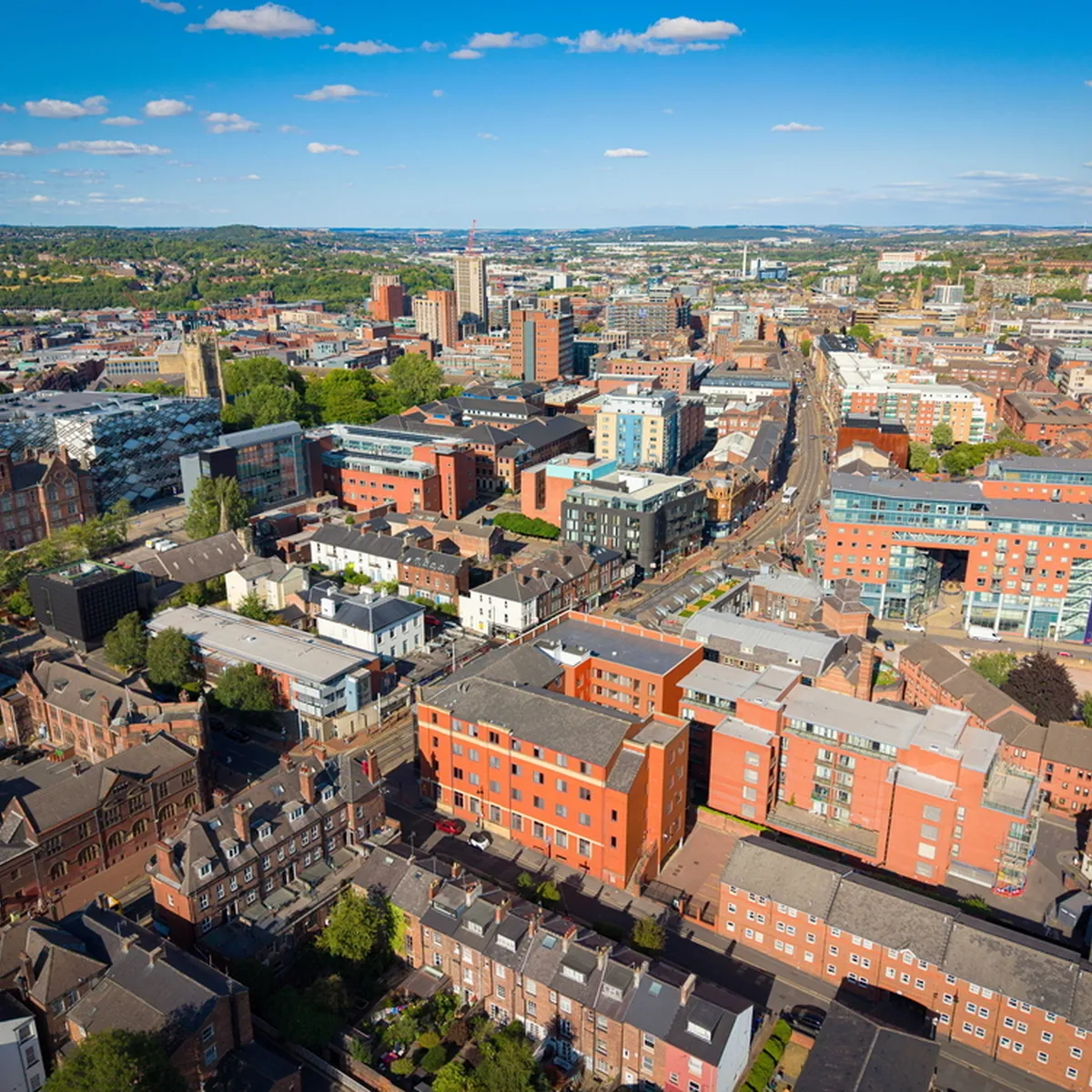 Sheffield New Spring House Montage DJI 0508