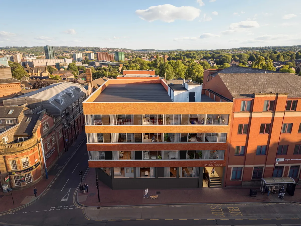 Sheffield New Spring House Montage D Jl 0491